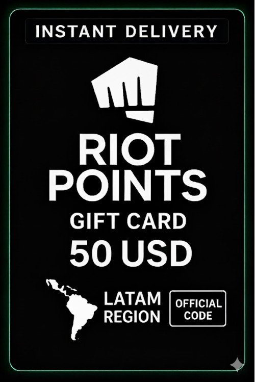 Riot Points Latam America - 50 USD