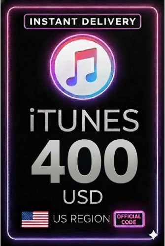 iTunes Gift Card - US$ 400