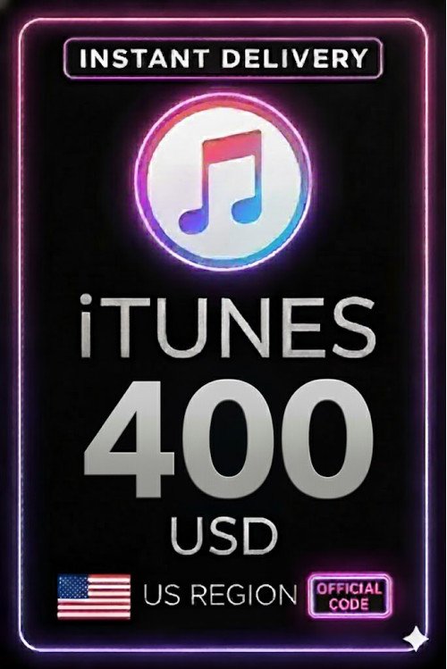 iTunes Gift Card - US$ 400