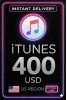 iTunes Gift Card - US$ 400