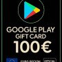 Google Play Gift Card - Europe 100 €