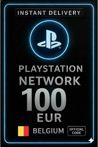 Playstation Gift Card Belgium - 100€ (BE)