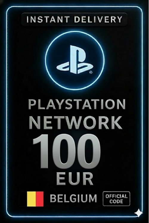 Playstation Gift Card Belgium - 100€ (BE)