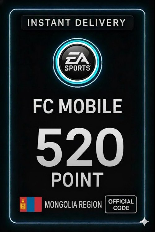 FC Mobile 520 Points - Mongolia