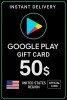 Google Play Gift Card - United States 50 $