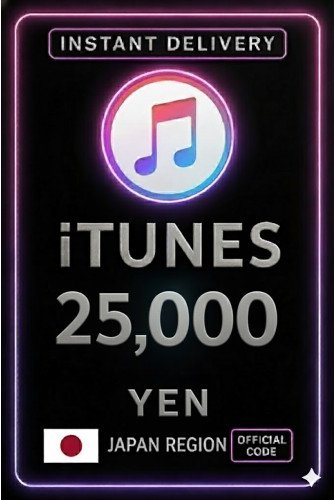 iTunes Gift Card 25000 Yen JP