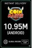 Coin Master 10.95 M Coins (Android Turkey)