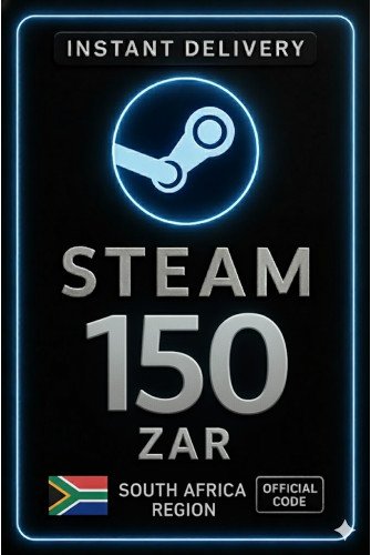 Steam Wallet 150 ZAR - (South Africa)