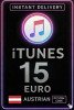 iTunes Gift Card 15 € AT