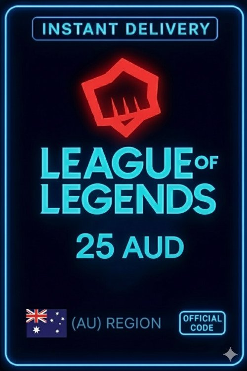 League of Legends 25 AUD RP Gift Card