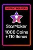 StarMaker1000 Coins + 110 Bonus