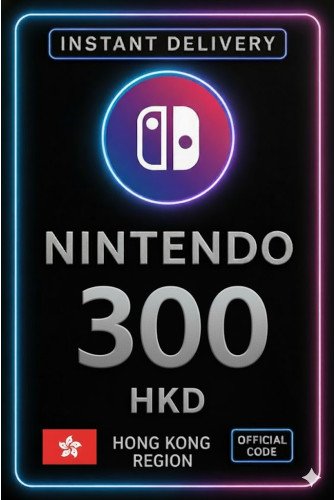 Nintendo eShop Prepaid Card - 300 HKD