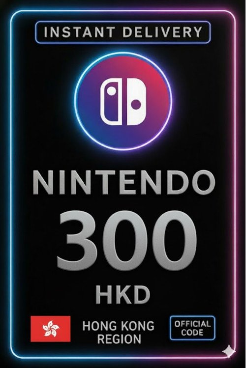 Nintendo eShop Prepaid Card - 300 HKD