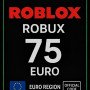 Roblox 75 Euro Game Card (EU)