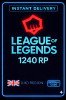 Riot Points - 1240 RP (UK)