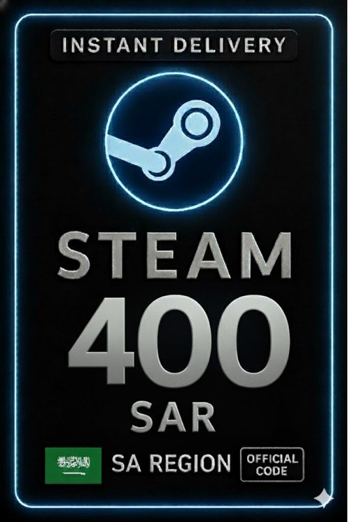 Steam Wallet Code 400 SAR (SA)