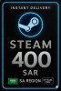 Steam Wallet Code 400 SAR (SA)