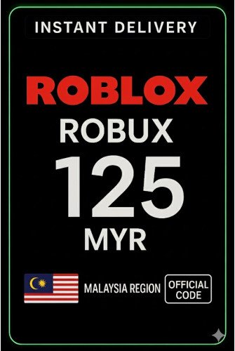 Roblox 125 MYR Game Card (MY)