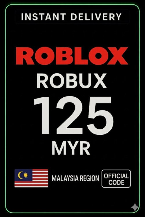 Roblox 125 MYR Game Card (MY)