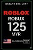 Roblox 125 MYR Game Card (MY)