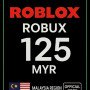 Roblox 125 MYR Game Card (MY)