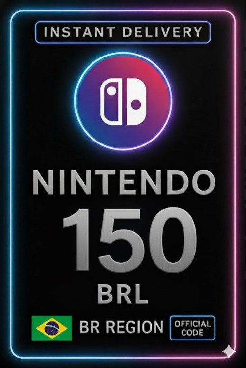 Nintendo eShop Card - 150 BR