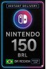 Nintendo eShop Card - 150 BR
