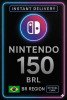 Nintendo eShop Card - 150 BR
