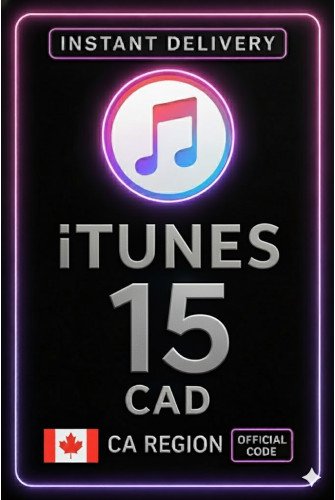 iTunes Gift Card 15 CAD CA
