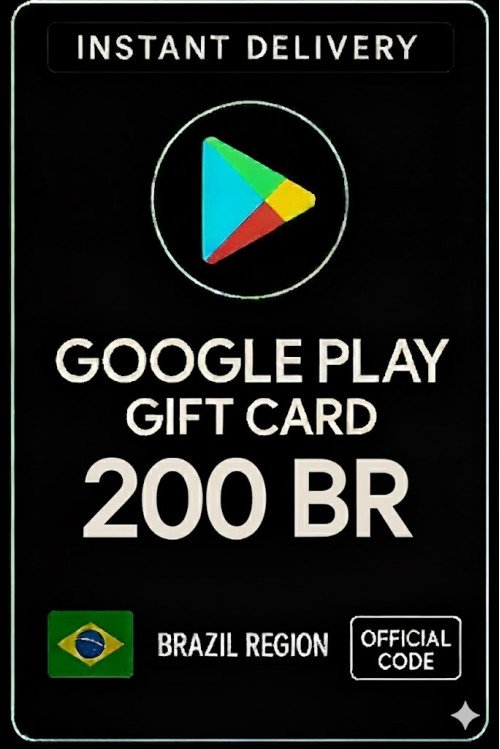 Google Play Gift Card - Brasil BR 200