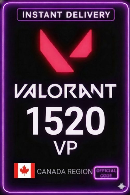 Valorant Points - 1520 VP (Canada)