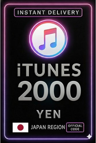 iTunes Gift Card 2000 Yen JP