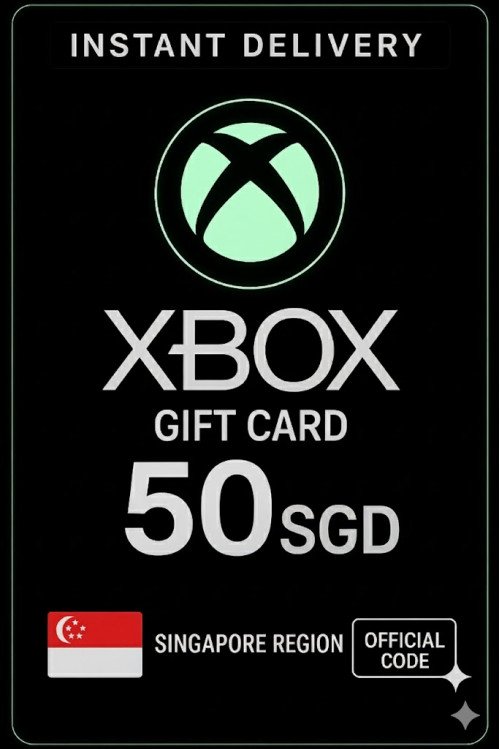 XBox Live Gift Card 50 SGD SG