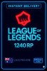 Riot Points - 1240 RP (Australia)