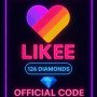 Likee 126 Diamonds Code - 3$