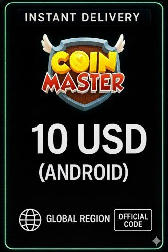 Coin Master (Android) - 10 $ US