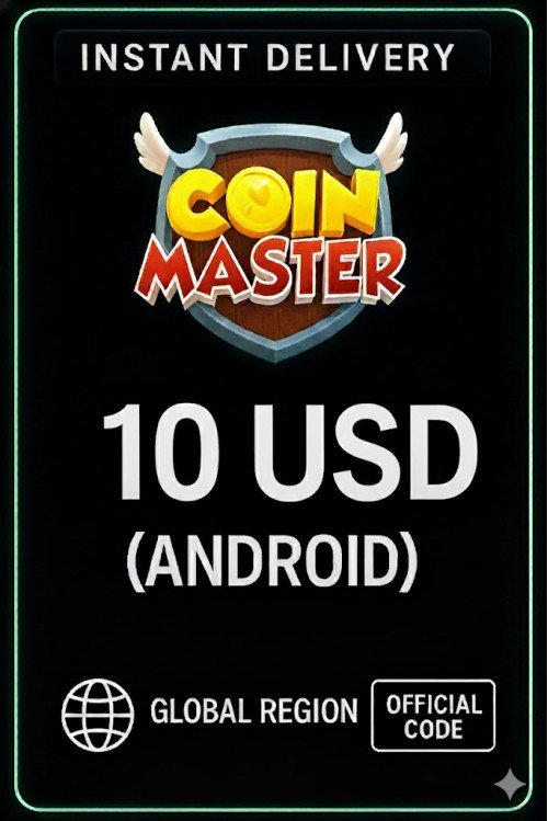 Coin Master (Android) - 10 $ US