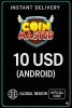 Coin Master (Android) - 10 $ US