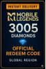 Mobile Legends 3005 Diamond