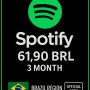 Spotify Brazil 61,90 BRL - 3 Month