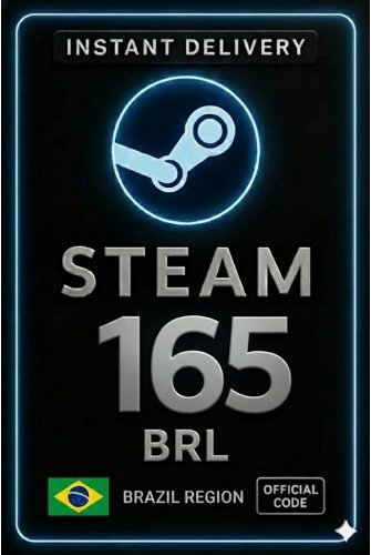 Steam Wallet Code Brazil 165 BRL