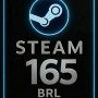 Steam Wallet Code Brazil 165 BRL