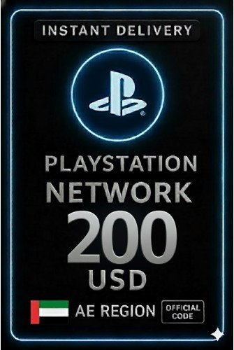 PSN Card 200 USD AE