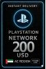 PSN Card 200 USD AE