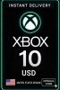 Xbox Live Gift Card 10 Usd Wallet