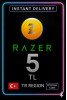 5 TL Razer Gold Pin