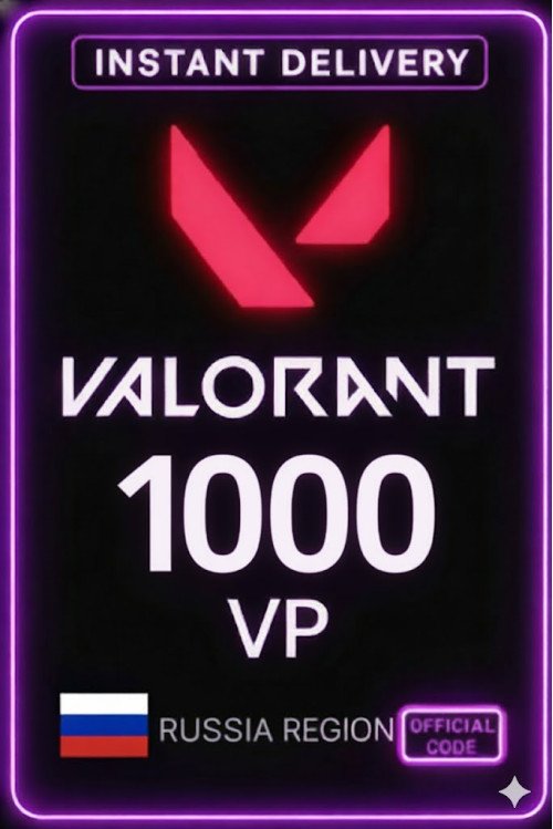 Valorant 1000 VP ( Russia Server )