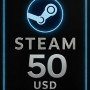 Steam Wallet Card 50 USD