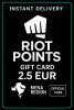 RIOT ACCESS MENA €2.5