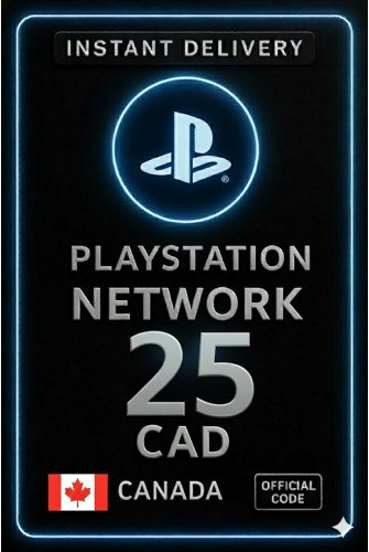 PSN Card 25 CAD
